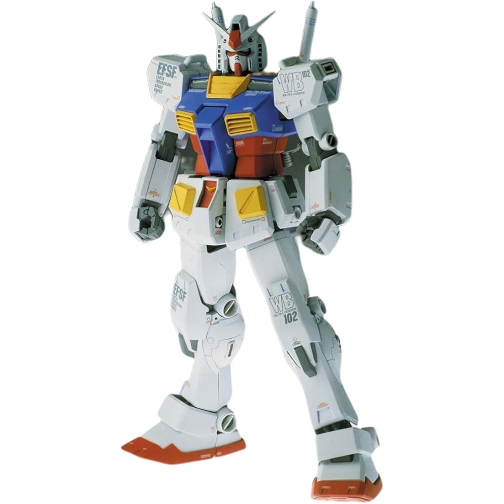 MG Gundam RX-78-2 Ver.Ka 1/100 Scale Color-Coded Plastic Model Kit