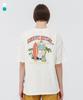 GROOVE RHYME Surfing Old Man Short Sleeve T-Shirt (Lrsmctr714M)