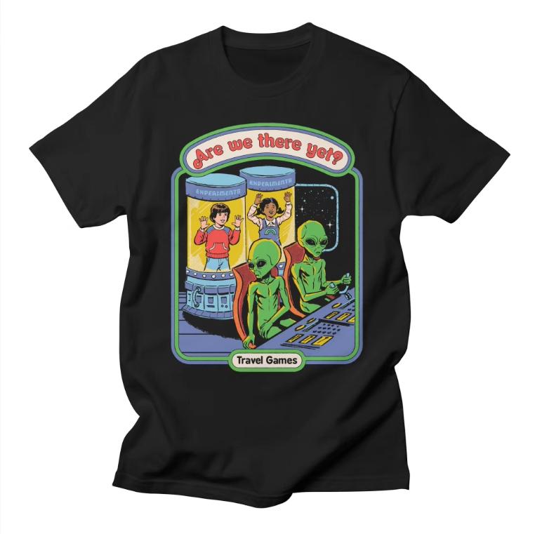 

Classic Simple Cartoon Animation European and American Illustrations High Street Men and Women New Loose Summer Short Sleeves S