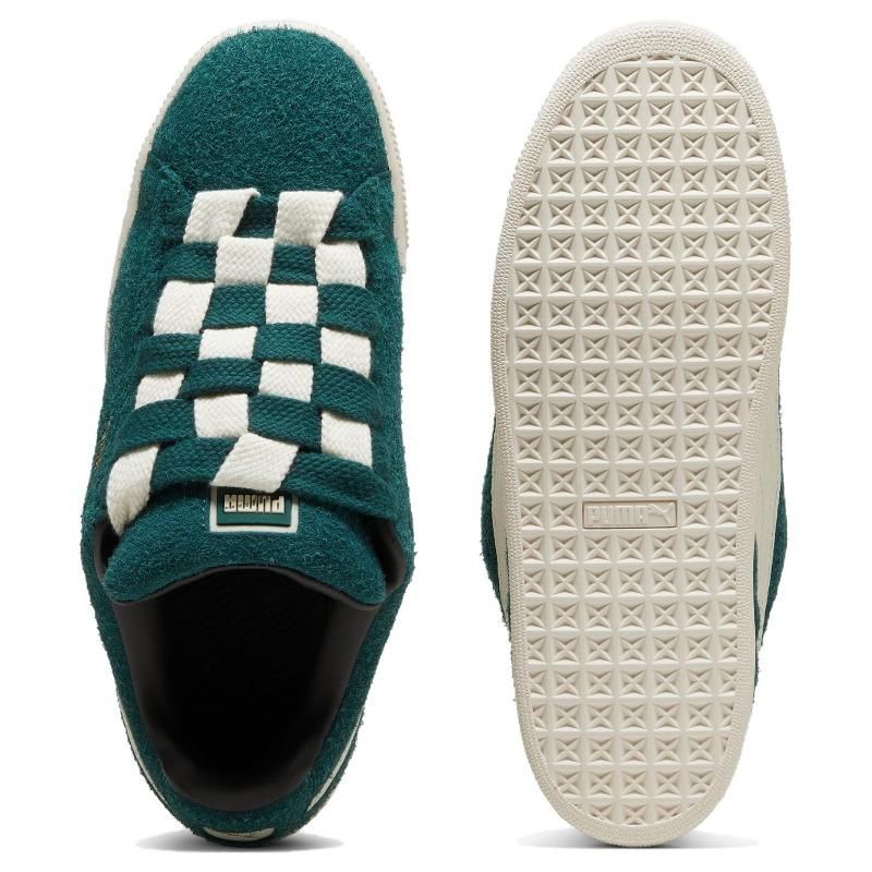 Puma XL Jackhammer Unisex Green Low Top Sneakers Comfortable Versatile Thin Sole Wear Resistant 398932-01