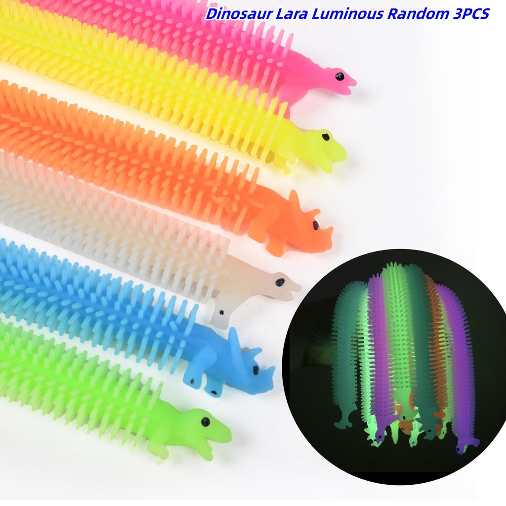 Fidget Stretchy Strings Toys Anti Anxiety Luminous Sensory Unicorn Noodles Stress Relief Toys For Boys and Girls