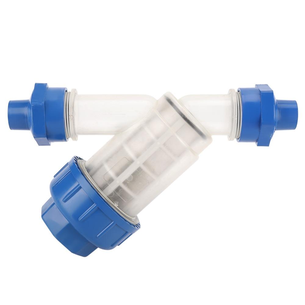 PP Poultry Drinking Water Filter Transparent Breeding Water Filter Poultry Farm