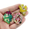 Sailor Moon Brooch Cartoon Girlfriends Metal Badge Creative School Bag Decoration Collar Pin