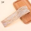 Burlap Roll with Lace Edge for DIY Christmas and Wedding Crafts, Jute Twine Ribbon