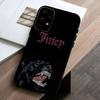 J-Juicy C-Couture  Phone Case For Samsung Galaxy A73,A72,A71,A70,A53,A52,A51,Others Soft Black Cover