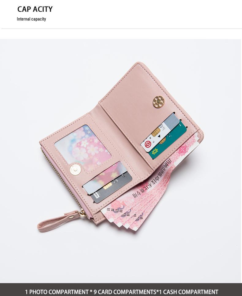 Women's Multifunctional Large Capacity Wallet - Solid Color, Small Diamond Design, Multi-Color Card Holder & Coin Purse for Autumn/Winter