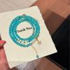 Star Ferry Original Natural Vintage Ite Multi-Layer Tassel Bracelet Luxury Fashion High-End Three-Ring