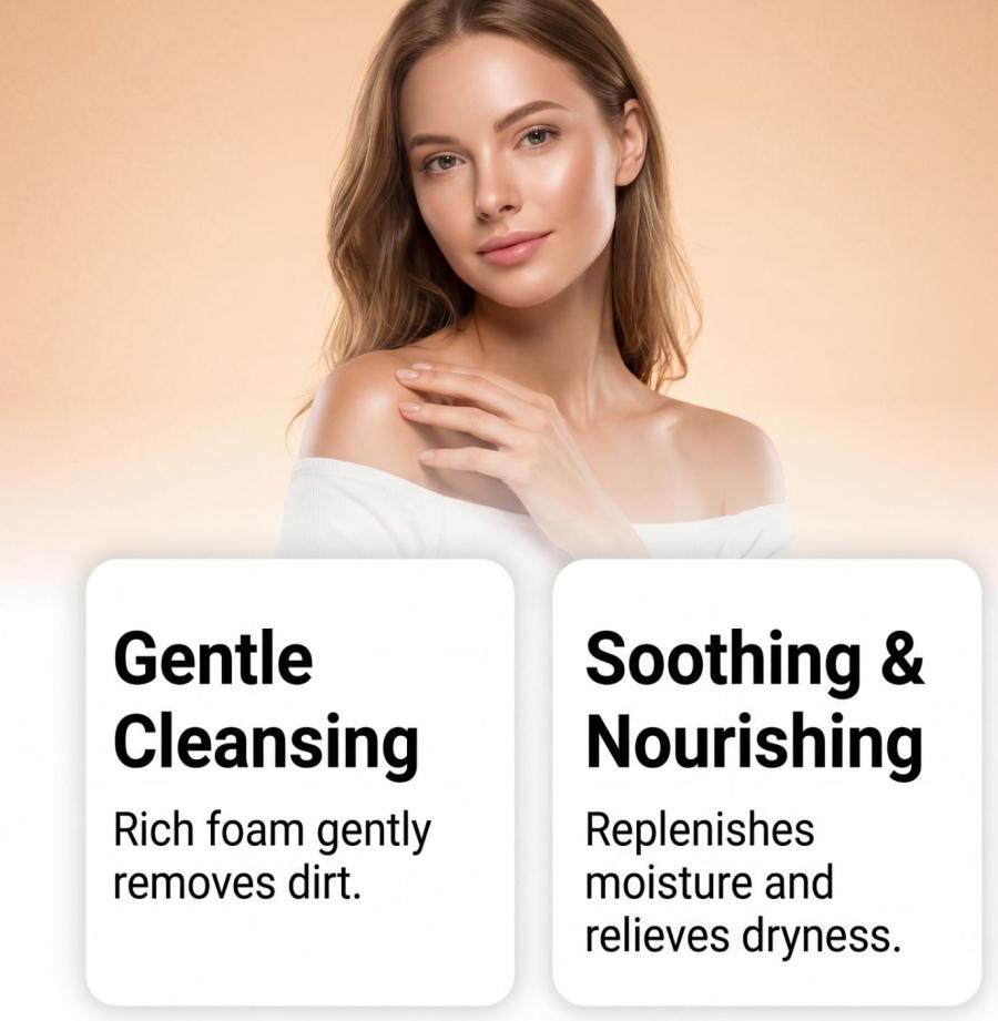 Orange Shower , Scented Body Wash, Moisturizing Daily Cleanser, Gentle for Women and Men, Non-Drying and Soap-Free
