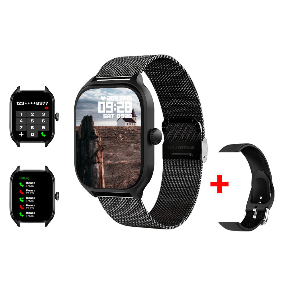 Neue H9 Pro Max Smartwatch Zifferblatt zum Annehmen von Anrufen Kalorienverfolgung Herzfrequenz Oximetrie Überwachung Bluetooth Smartwatch