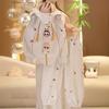 Girls' Stylish Korean Hoodie & Cartoon Casual Outfit Set for Spring/Autumn 2025