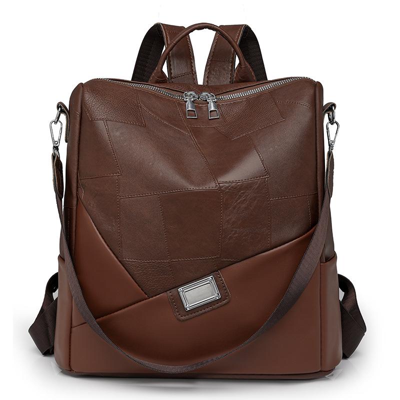 Minimalistischer Retro-Rucksack: Hochwertige Einzelschultertasche für Damen, Studenten und den täglichen Weg