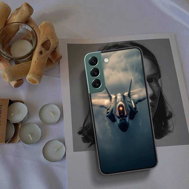 War Aircraft Phone Case For Samsung A15 A25 A35 A55 Galaxy A12 A22 A32 A52 A72 A54 A34 A24 A14 A53 A33 A23 A13 A73 A42 5G CoverW