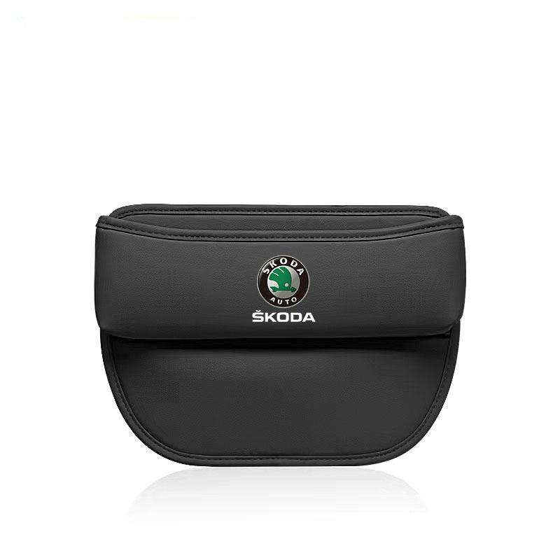 

Car Seat Gap Organizer Console Side Pocket Seat Storage Box For Skoda octavia 3 2 superb 3 kodiaq Fabia Kamiq Karoq Accessories