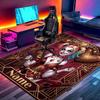 Custom Name Personalized Harley Quinn Print Carpet, Versatile Home Decor Rug, for Playroom, Apartment, Balcony, Entryway, Hallway Gift