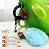 1Pcs Cartoon Cat Carabiner Acrylic Shaped Bag Keychain Cute Animal Backpack Charm Girls Aesthetic Climbing Hook Accessory