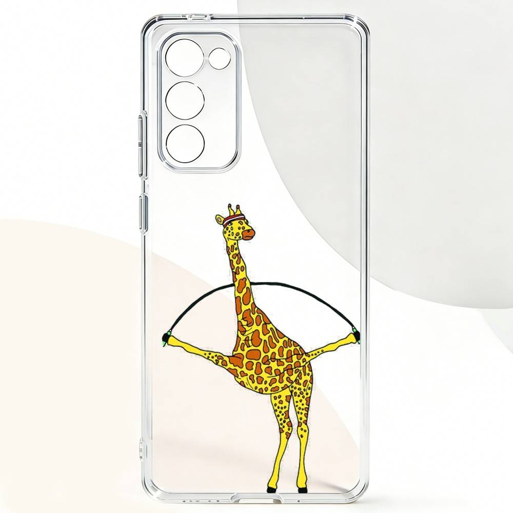 T-Towering G-Giraffe Art  Phone Case For Samsung Galaxy A91,80,73,72 ,71,53,52,32 ,31,22,21s,20,Transparent Case Samsung a40