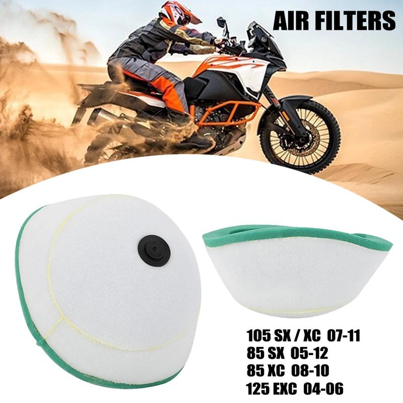 Dual Foam Sponge Air Filter Cleaner Motorcycle For KTM SX XC EXC SXS XCW SXF XCF LC4 SMR 85 105 125 200 250 300 400 450 520 525
