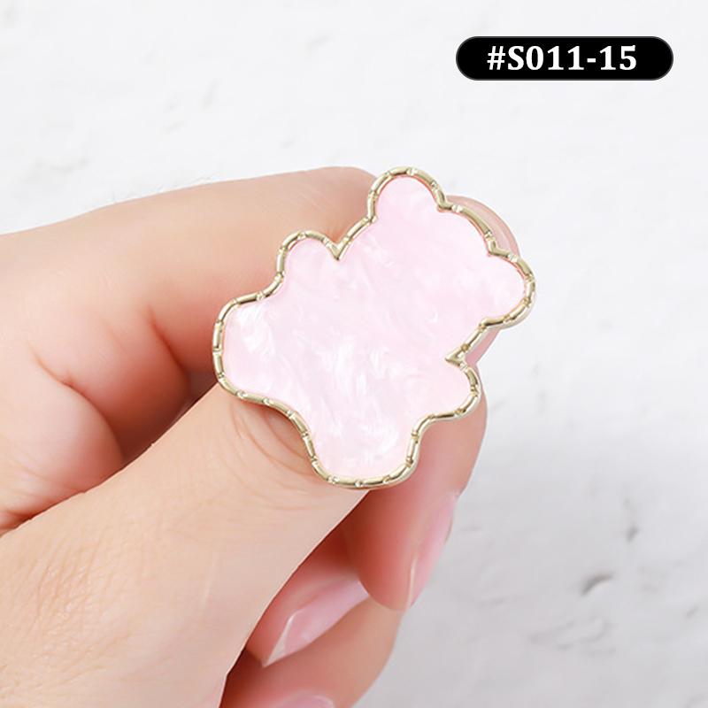1 Pz Nuova Tavolozza per Nail Art in Pietra di Resina Anello da Dito Punte per Unghie Finte Disegno Miscelazione Colori Espositore Strumento per Manicure Fai da Te Smalto Gel