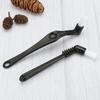 PATIKIL Coffee Espresso Brushes, 4 Pieces Elbow Coffee Grinder Brush Cleaner, Coffee Cleaning Tool, White