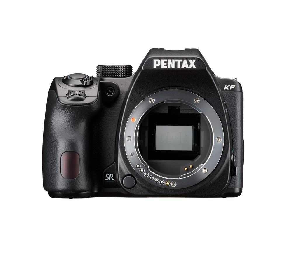 PENTAX KF Black Digital SLR Camera with Field of Megapixel Optical Image Water and Dust 1182mm Lens APS-C 100% View, 24.2 Viewfinder, In-Body