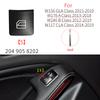 For Benz A B CLA GLA Class Car Power Window Switch Button Cover Cap For Mercedes W246 W176 W117 W156 A180 B200 CLA220 GLA260