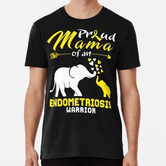 Proud Mama Of An Endometriosis Warrior Size S to 5XL Made in the USA T-shirt L