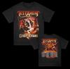 Testament Klash Of The Titans Double Sided Black Cotton  Full Size S-5XL Unisex T-Shirt