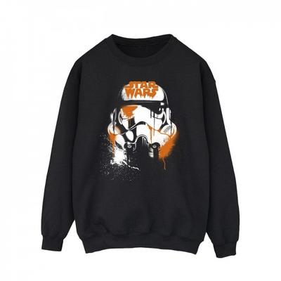Herren Halloween Stormtrooper Helm Sweatshirt