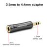 KEYSION HIFI Audio Konvertorové Adaptéry 4.4/3.5mm Samček na 3.5/4.4mm Vyvážené Samičky Slúchadlové Konektory Medené Pozlátené AUX Adaptéry