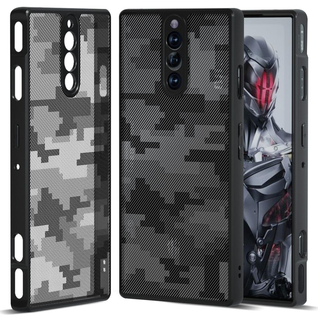 IBMRS For ZTE nubia Red Magic 8S Pro/8 Pro+ 5G/8 Pro 5G Cases Slim-Fit TPU+PC Phone Cover