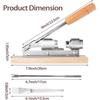 Mechanická louskačka Louskáček na vlašské ořechy Rychlý otvírák Kuchyňské nářadí Ovoce a zelenina