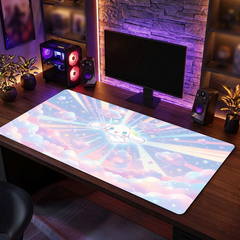 Big Mouse PadCinnamoroll Extended Soft Desk Mat Gaming Office Computer Table Decor Mat