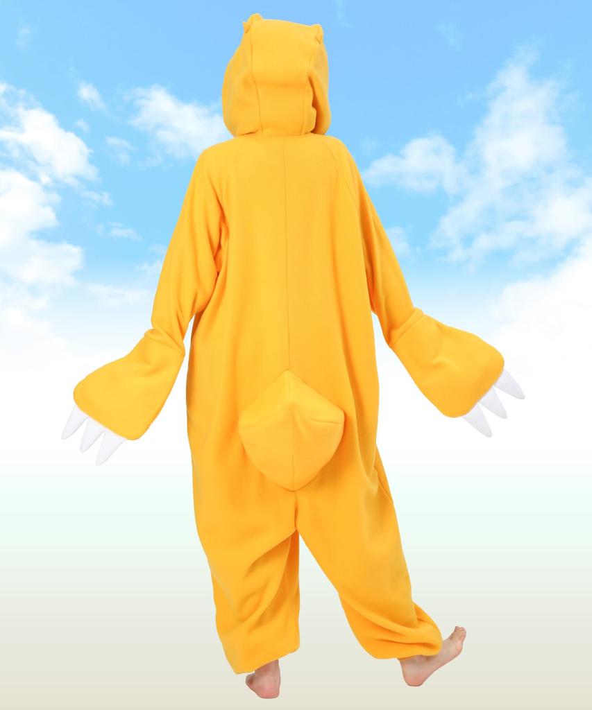 Character Fleece Kigurumi Digital Monster Agumon [SAZAC]