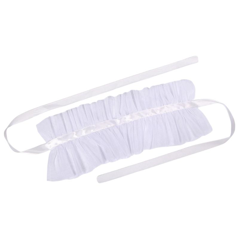 

Женский винтажный воротник-жабо с оборками, чокер с лентой, средневековый викторианский воротник-стойка, съемный воротник, костюм на Хэллоуин 1