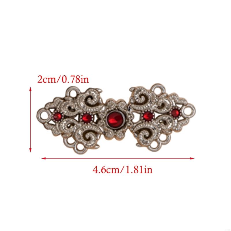 Metal Cheongsam Knot Buttons for Jackets Cloaks Dress Coat Clothing Decoration J0MC