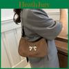 Sac à épaule style croissant 2024 Nouvelle mode avec fermeture éclair pour streetwear tendance