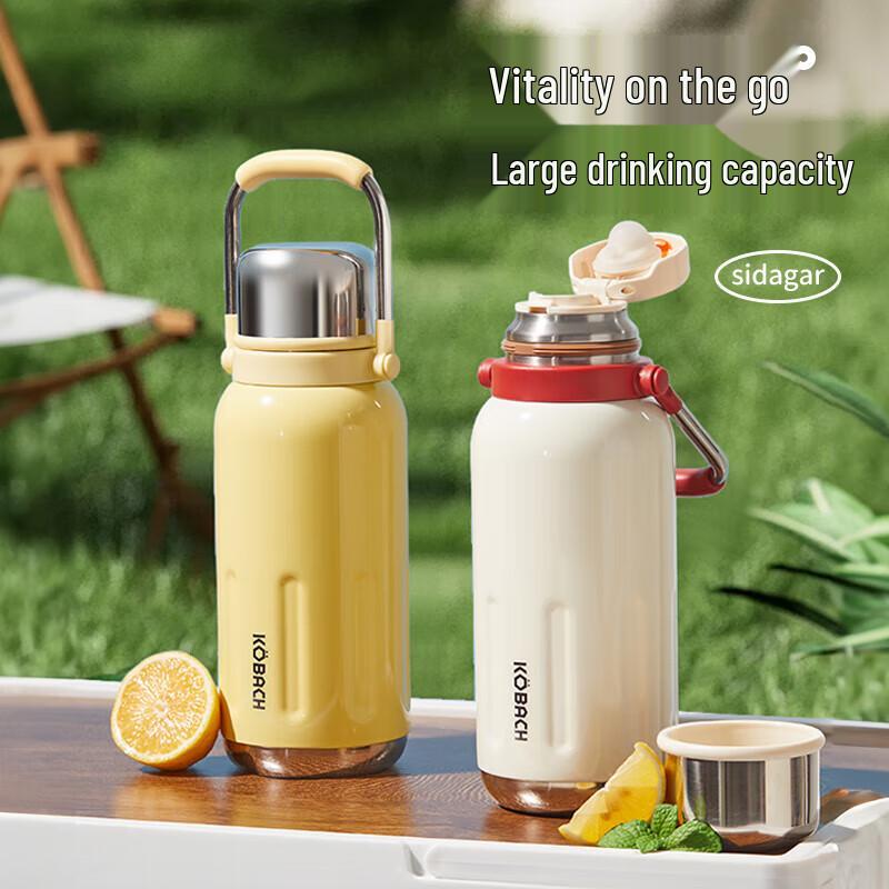 Kombach 1000ml Insulated Thermos with Tea Infuser