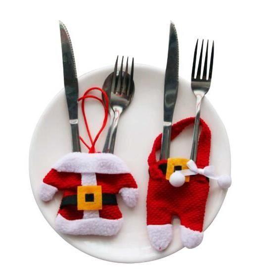 

6 Набір Різдвяна прикраса Кишеня для столових приборів(12 ШТ./НАБІР)