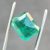 Certified Natural Zambian Green Emerald 11.60 Ct Emerald Cut Loose Gemstone