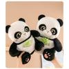 Entzückendes 30cm 40cm 50cm Niedliches Bambus haltendes Panda Plüschtier Weiches Stofftier Geschenk