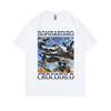 Funny Meme Italian Brainrot Bombardiro Crocodilo Crocodile Plane Bomber T-shirt Men Women Casual Cotton Vintage Humor T Shirts