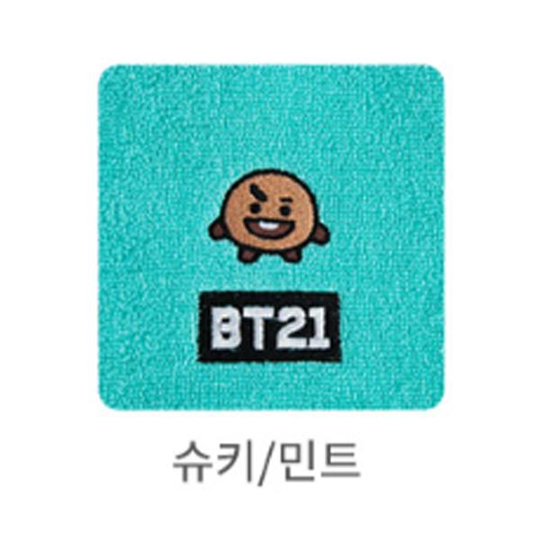 [BT21] face towel hotel towel pose peep towel