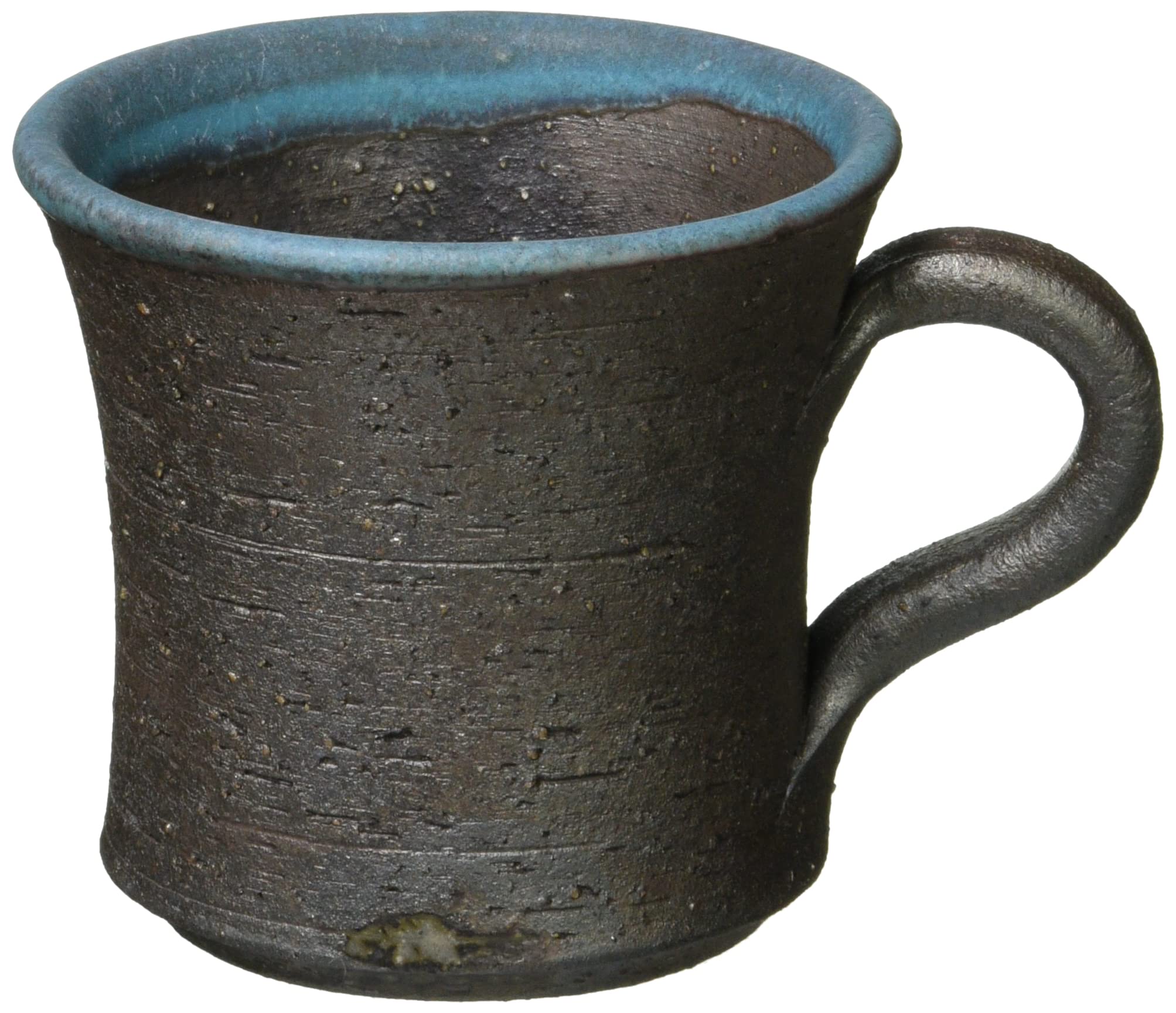 Marui Pottery Shigaraki Ware Hechimon Espresso Cup Smoked Turkish