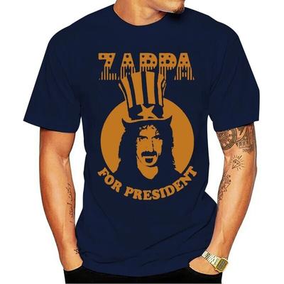 Camiseta Frank Zappa Para Presidente Regalo Para Fans 2L366 Camiseta Unisex