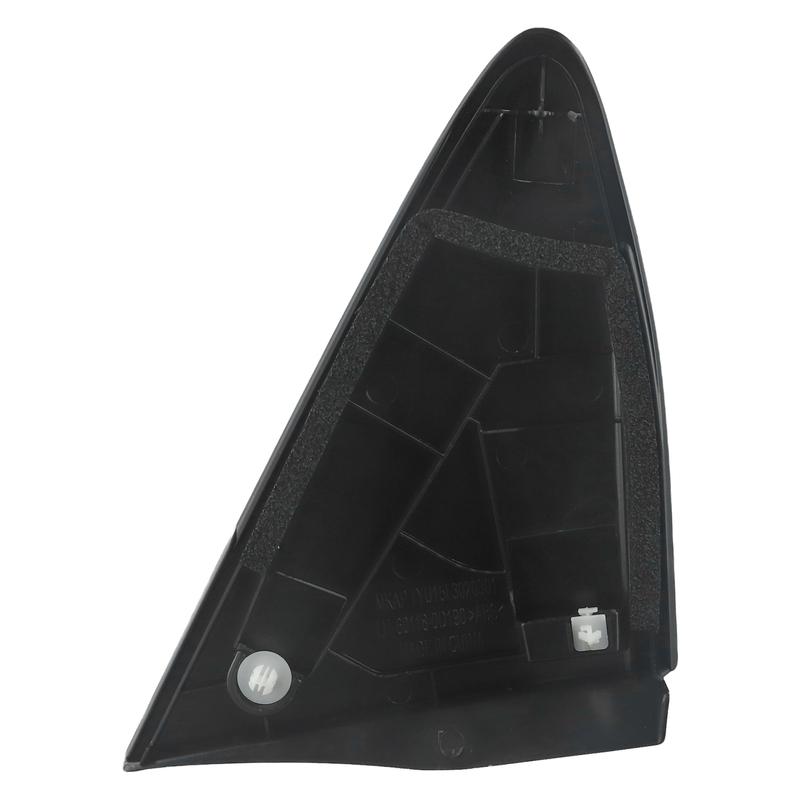 Left Mirror Trim Left Mirror Pillar Trim Wear-resistant ABS Material Anti-corrosion Black Color Non-deformation