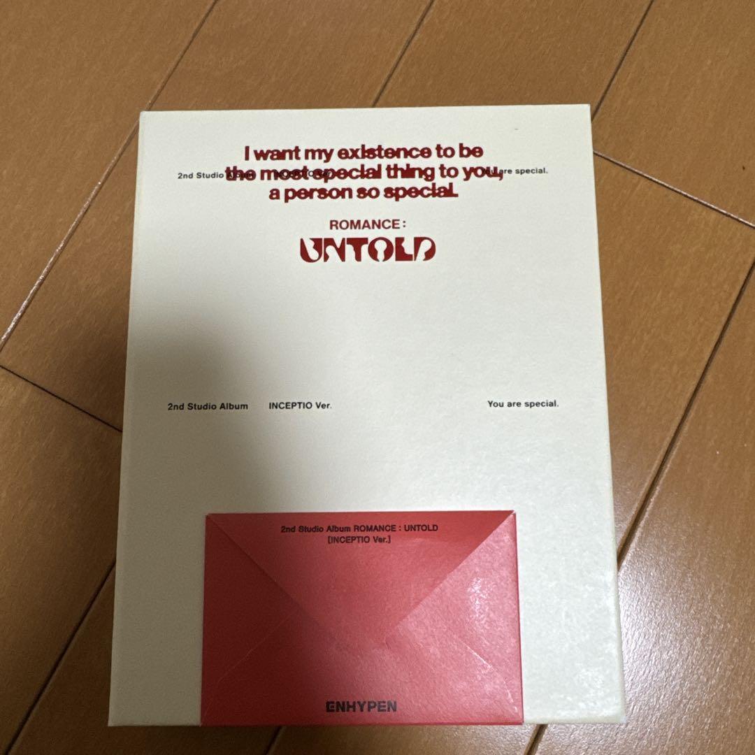 

[USED] ENHYPEN ROMANCE: UNTOLD (INCEPTION Ver.)