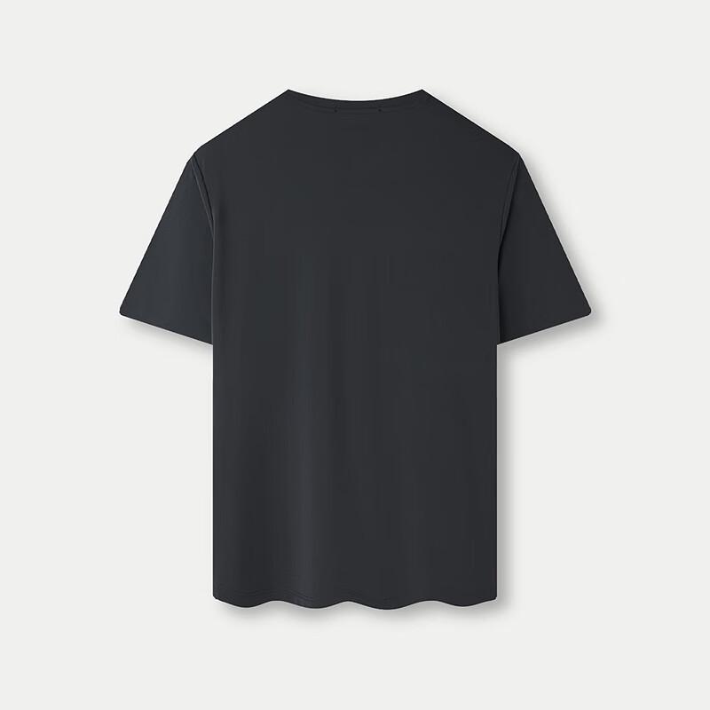 HLA Men's Wrinkle-Free Cooling Stretch Round Neck T-Shirt