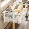 Kitchen Sink Rag Drain Rack Faucet Storage Rack Household Pool Wall Mounted Multi Function Seasoning Basket