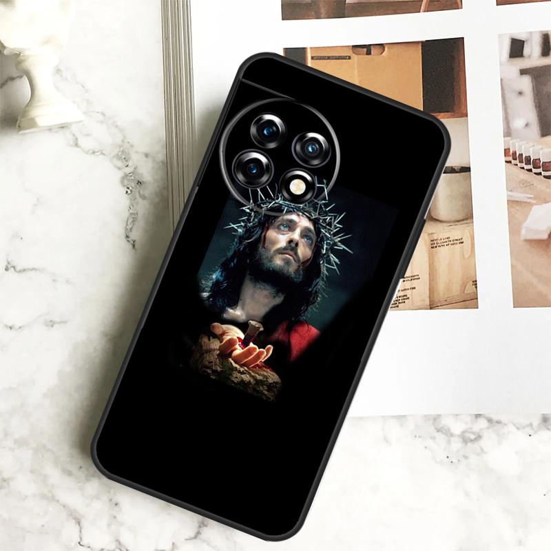 Christian Jesus Case For OnePlus 12R 12 11 9 10 Pro 10R 9R 8T 10T Nord CE 2 3 Lite 2T N10 N20 N30 CE4 Cover