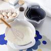 4PCS multi-functional baking flour mixing bowl Plastic fruit and vegetable salad tray handle easy storage kitchen wash basket